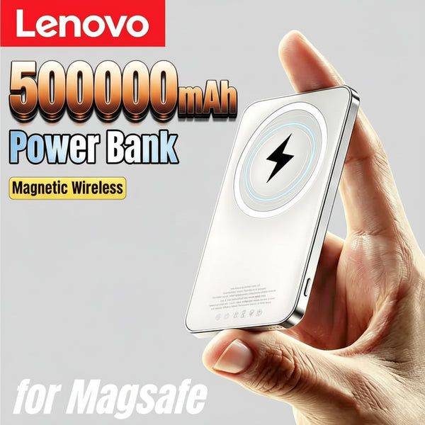 Lenovo Magnetic Wireless Power Bank 500000mAh